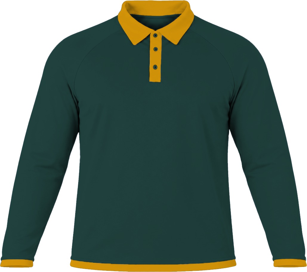 Ringer Ladies Golf Shirt, Raglan Long Sleeve, Birdseye