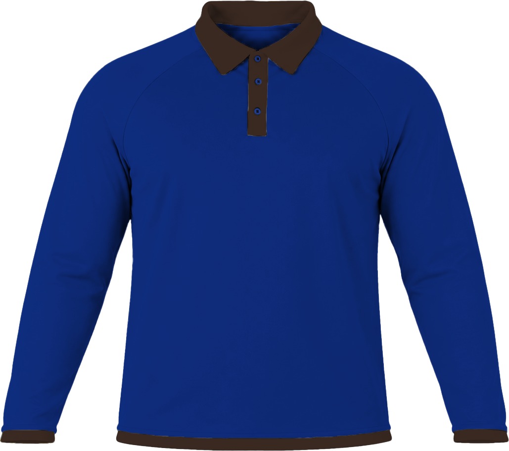 Ringer Ladies Golf Shirt, Raglan Long Sleeve, Birdseye - Image 11