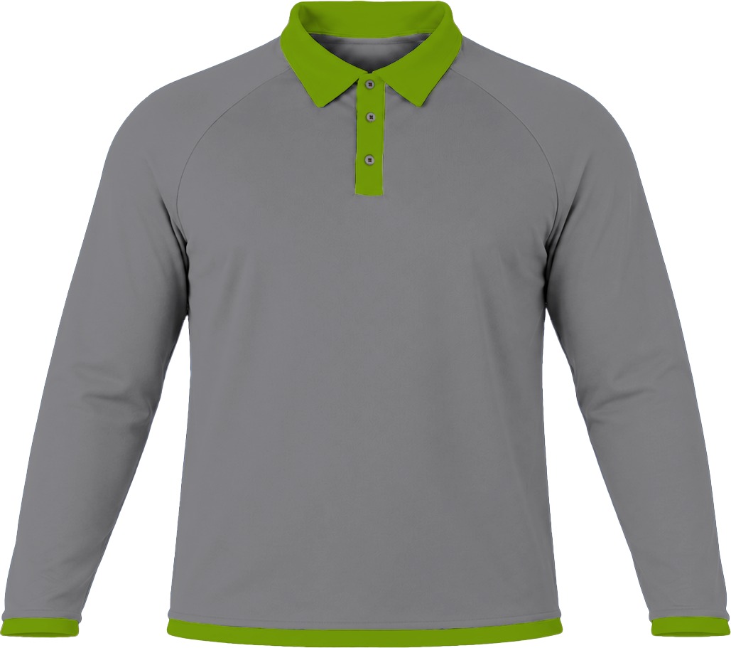 Ringer Ladies Golf Shirt, Raglan Long Sleeve, Birdseye - Image 14