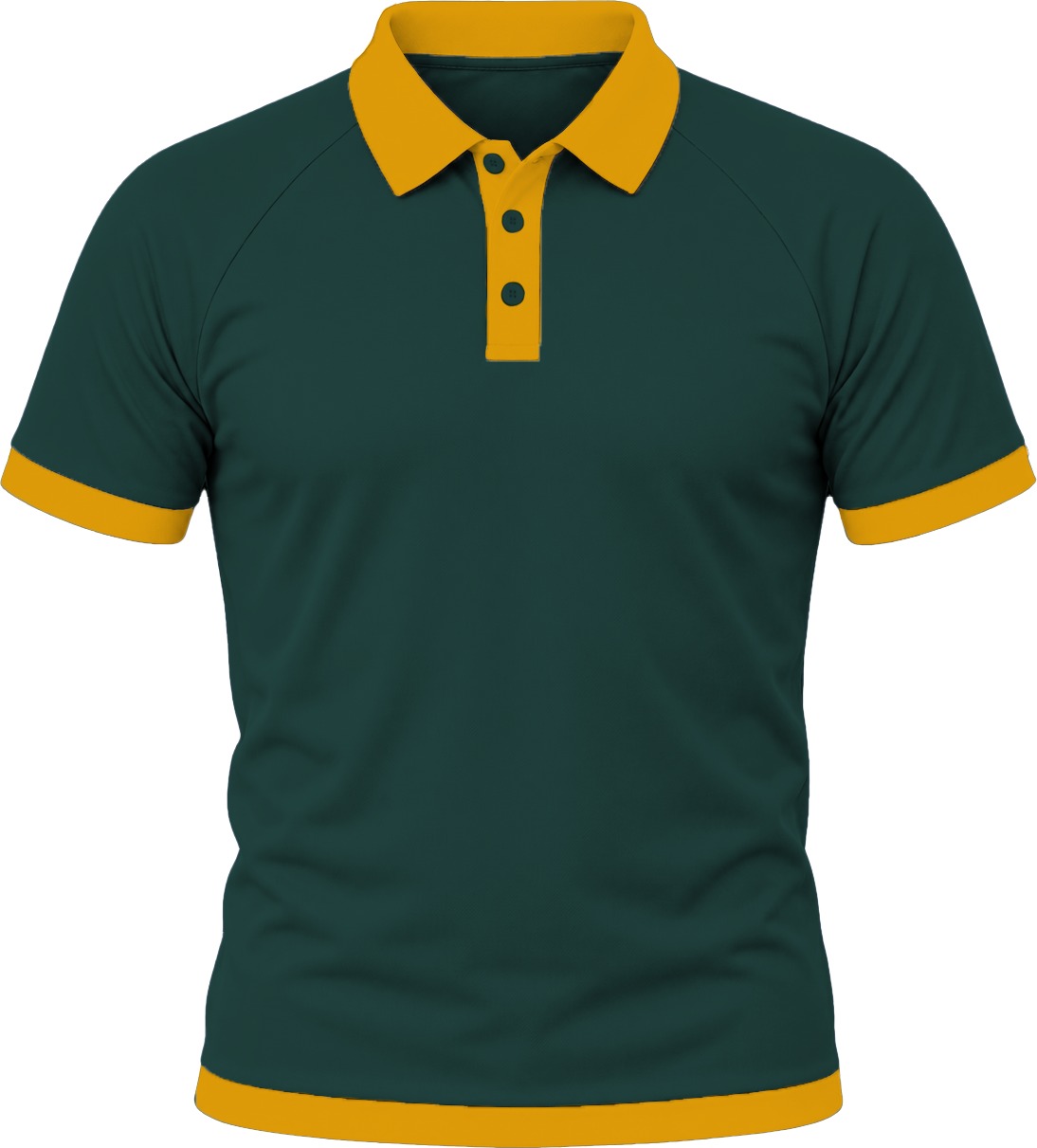 Ringer Ladies Golf Shirt, Raglan Short Sleeve, Birdseye - Image 14