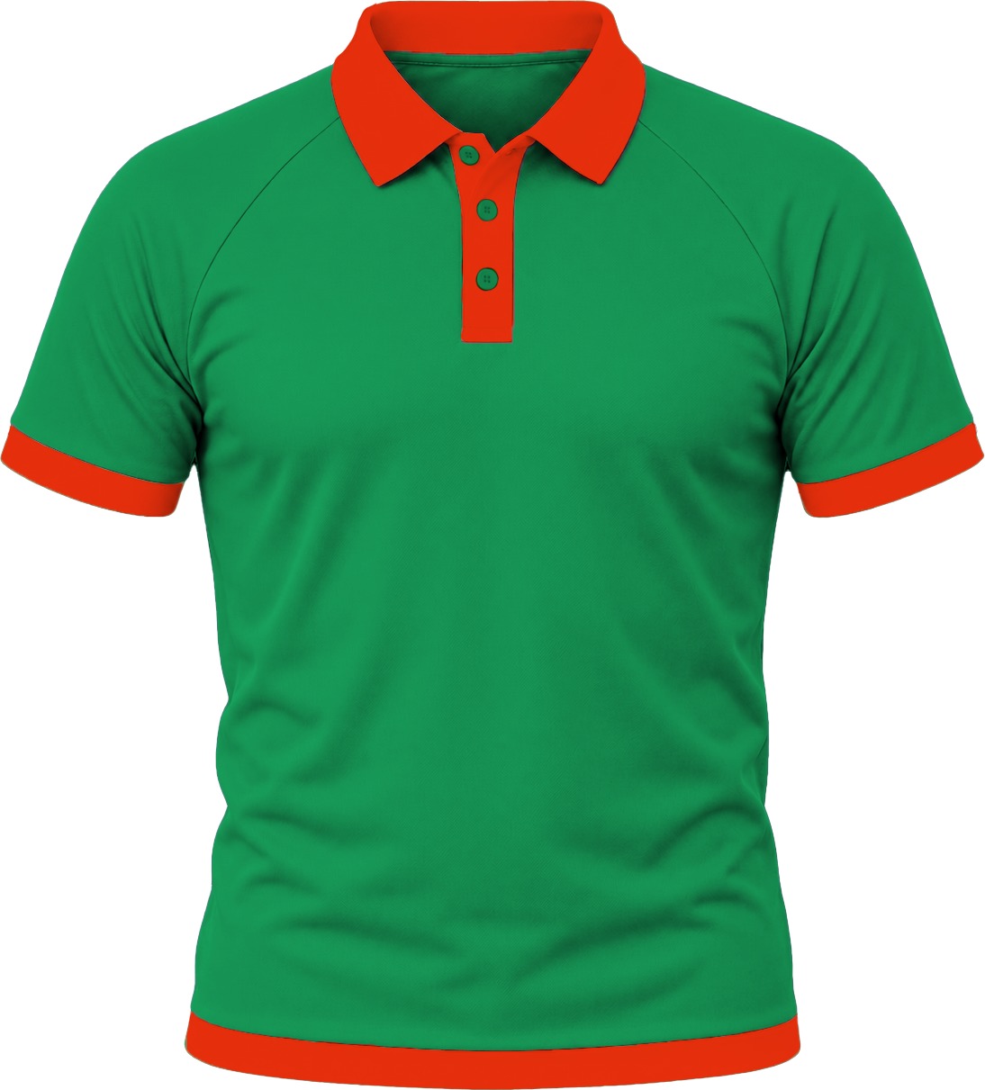 Ringer Ladies Golf Shirt, Raglan Short Sleeve, Birdseye - Image 3