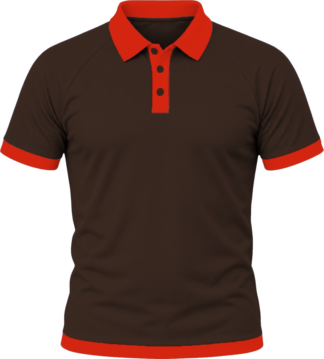Ringer Ladies Golf Shirt, Raglan Short Sleeve, Birdseye - Image 7