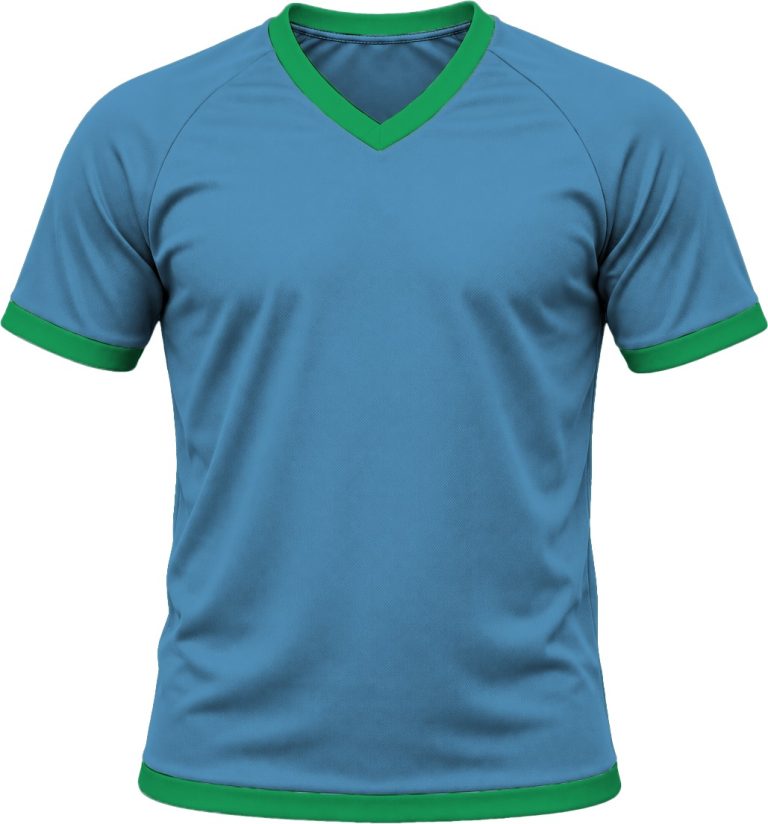 Ringer Ladies V-Neck T-shirt, Raglan Short Sleeve, Reverse Birdseye