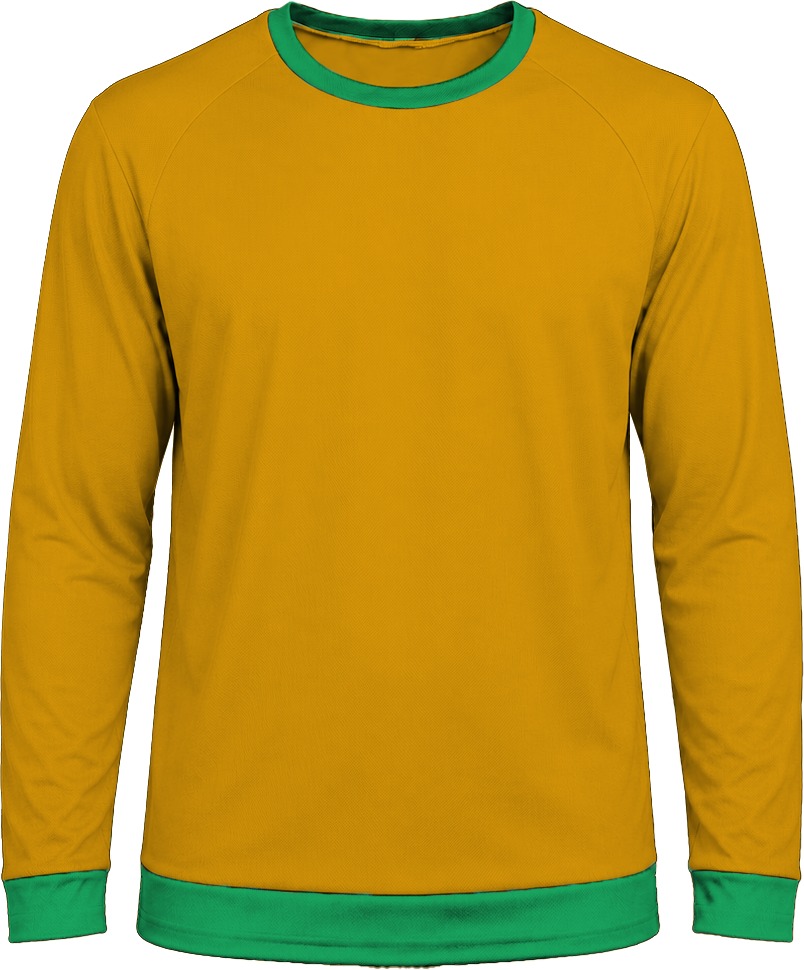 Ringer Unisex Crew Neck T-shirt, Raglan Long Sleeve, Birdseye - Image 17