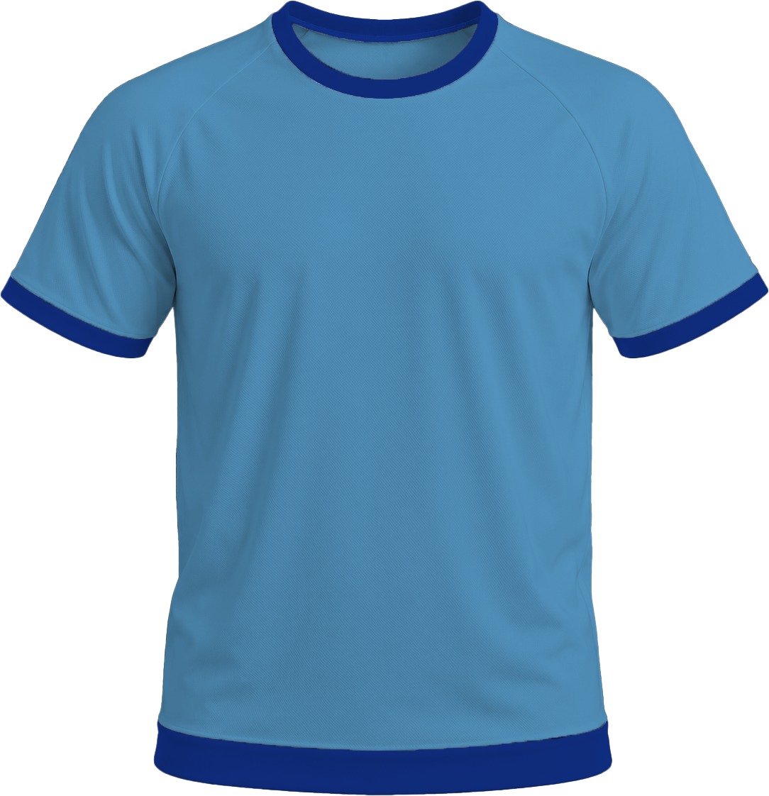 Ringer Unisex Crew Neck T-shirt, Raglan Short Sleeve, Birdseye - Image 12
