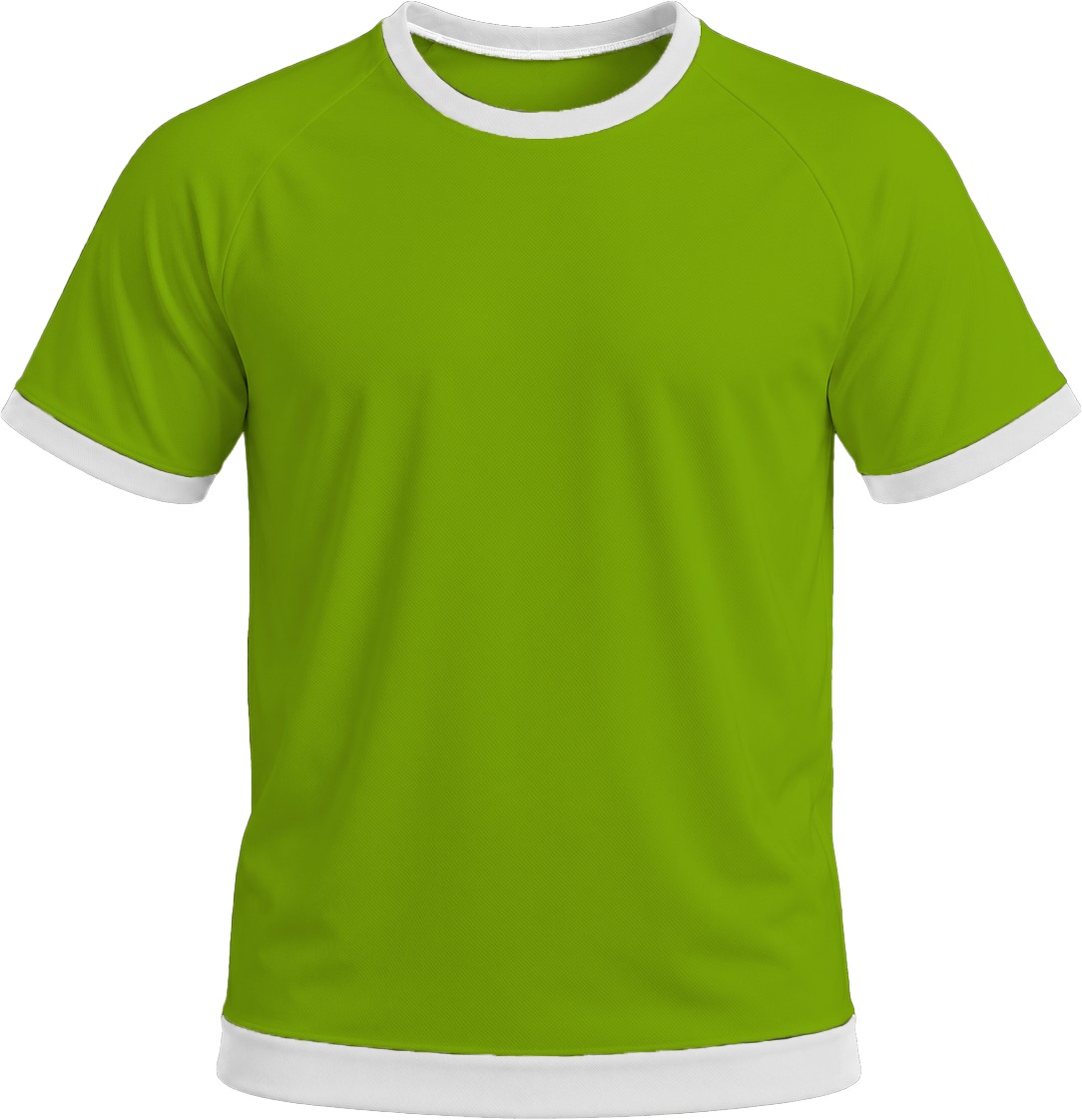 Ringer Unisex Crew Neck T-shirt, Raglan Short Sleeve, Birdseye - Image 13