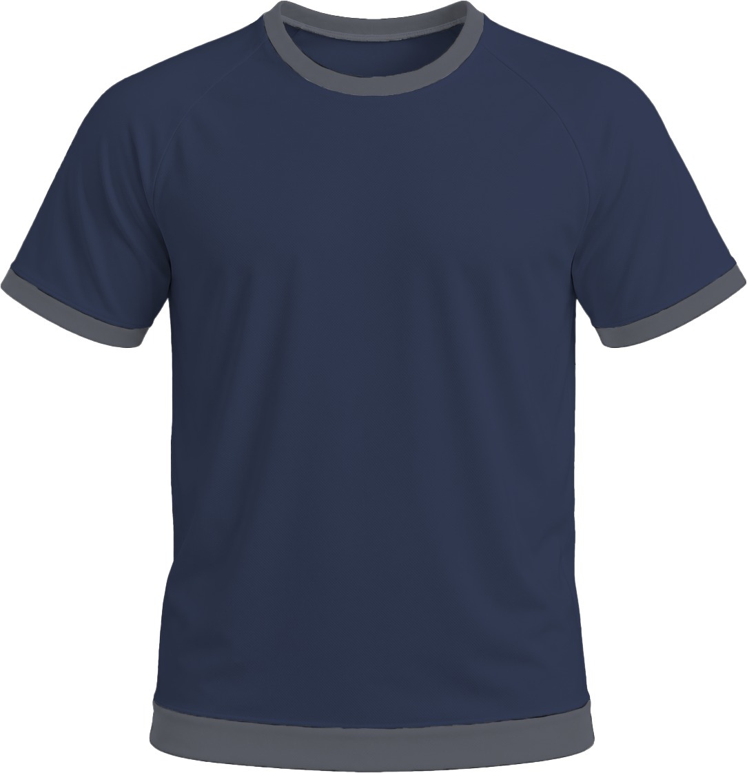 Ringer Unisex Crew Neck T-shirt, Raglan Short Sleeve, Birdseye - Image 14