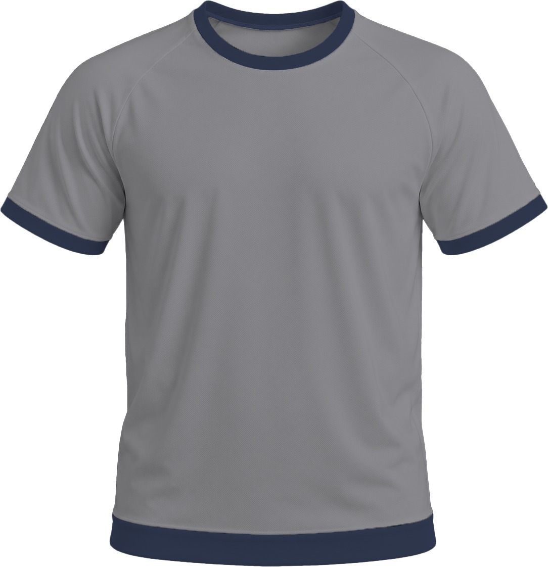 Ringer Unisex Crew Neck T-shirt, Raglan Short Sleeve, Birdseye - Image 15