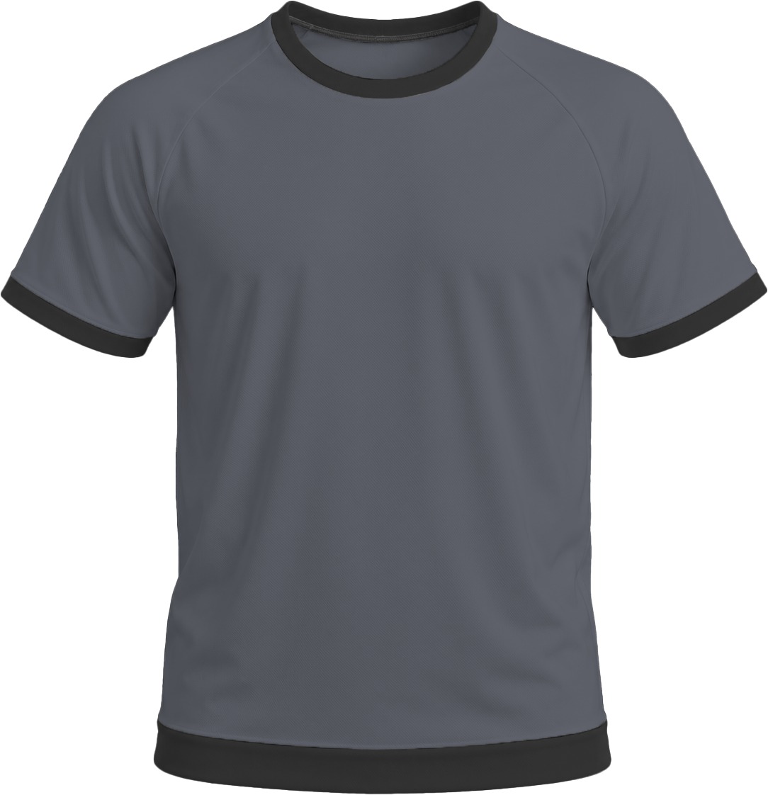 Ringer Unisex Crew Neck T-shirt, Raglan Short Sleeve, Birdseye - Image 18