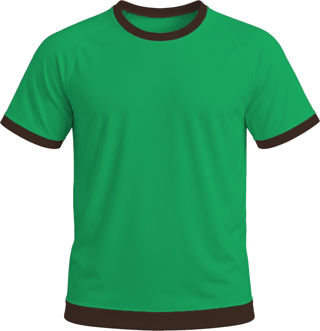Ringer Unisex Crew Neck T-shirt, Raglan Short Sleeve, Birdseye - Image 19