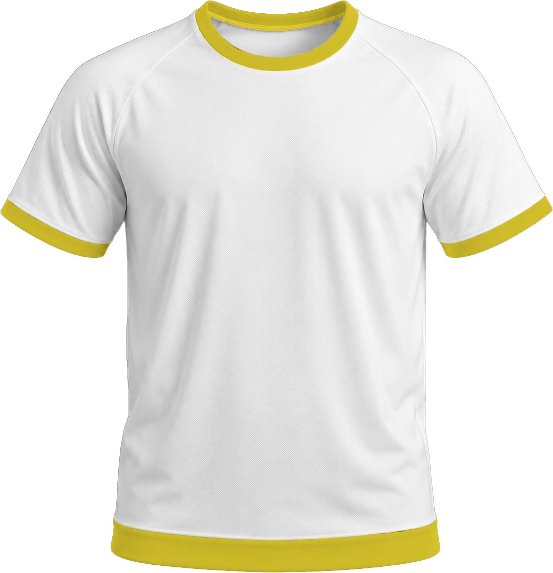 Ringer Unisex Crew Neck T-shirt, Raglan Short Sleeve, Birdseye - Image 7