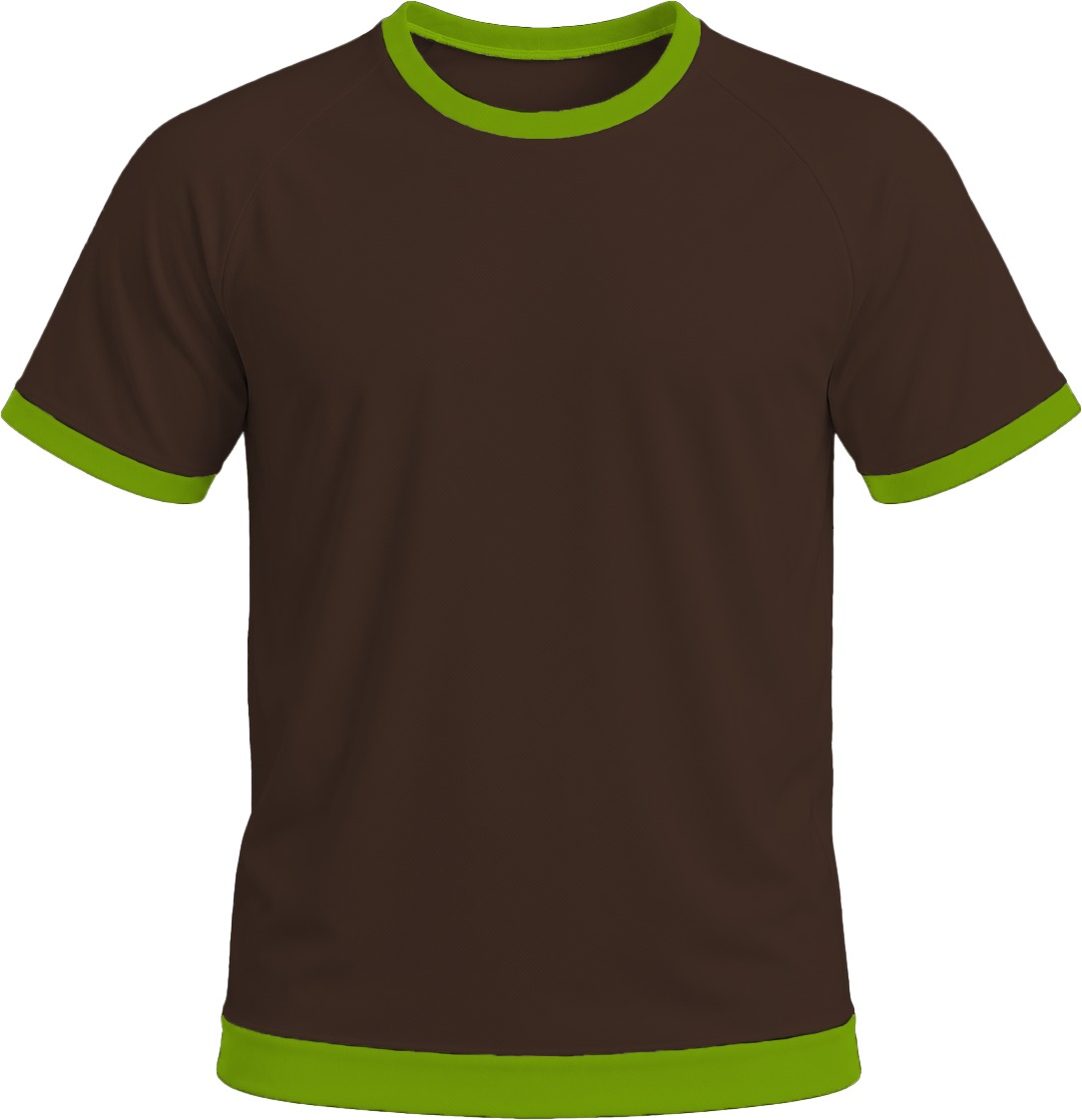Ringer Unisex Crew Neck T-shirt, Raglan Short Sleeve, Birdseye - Image 8
