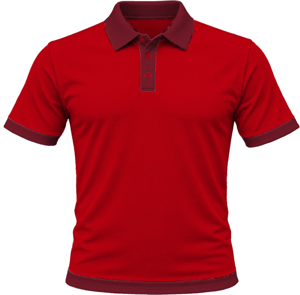 Ringer Unisex Golf Shirt, Fitted Short Sleeve, Birdseye - Image 10