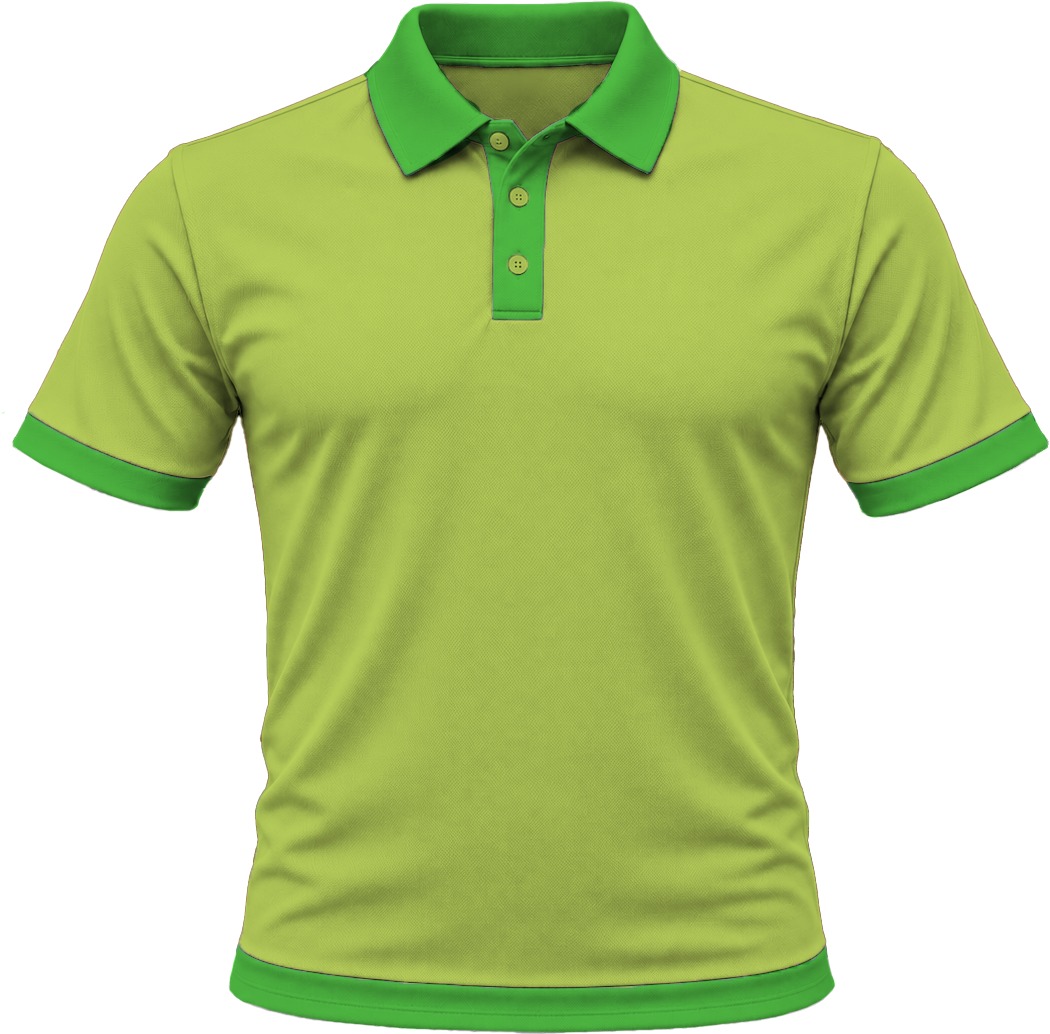 Ringer Unisex Golf Shirt, Fitted Short Sleeve, Birdseye - Image 12
