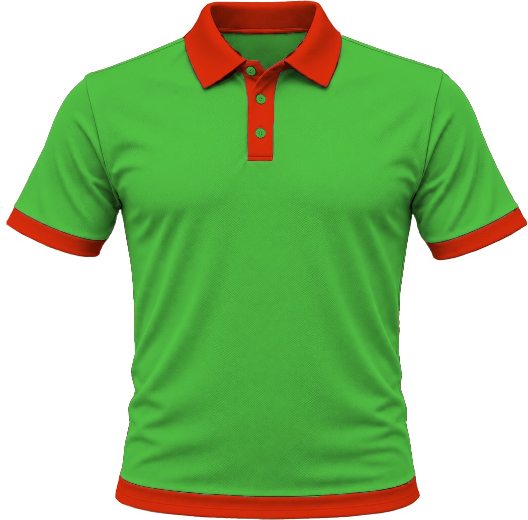 Ringer Unisex Golf Shirt, Fitted Short Sleeve, Birdseye - Image 13