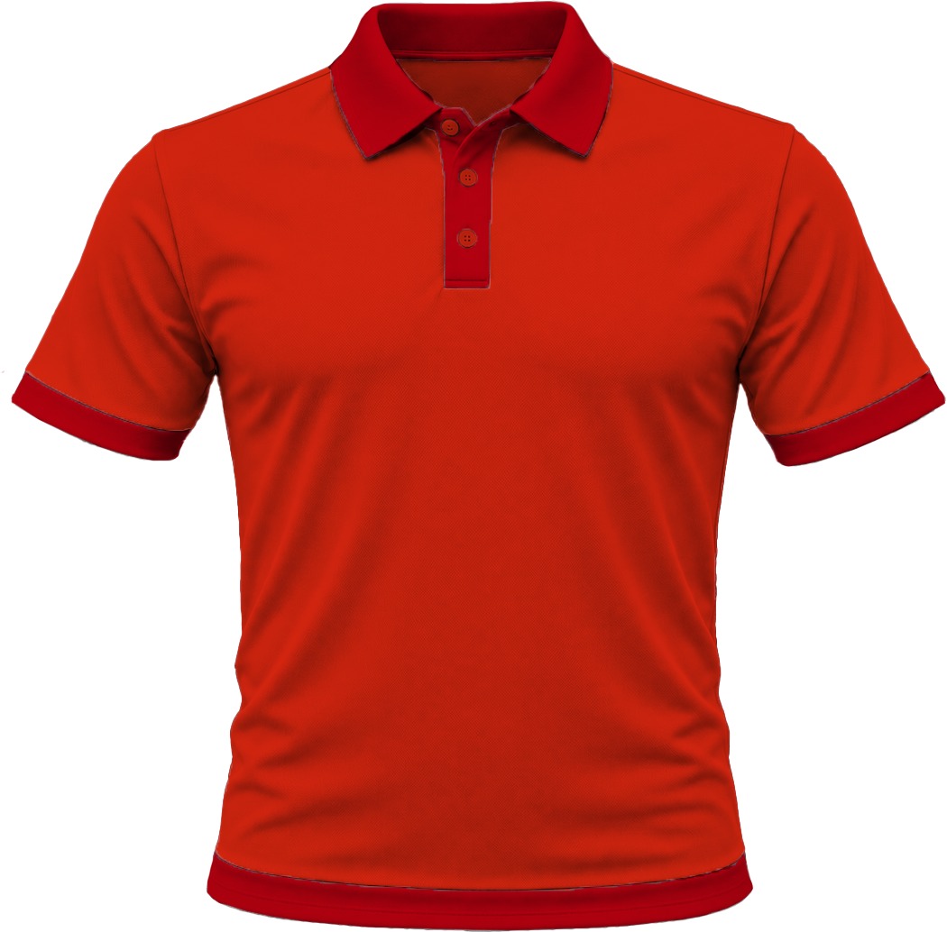 Ringer Unisex Golf Shirt, Fitted Short Sleeve, Birdseye - Image 14