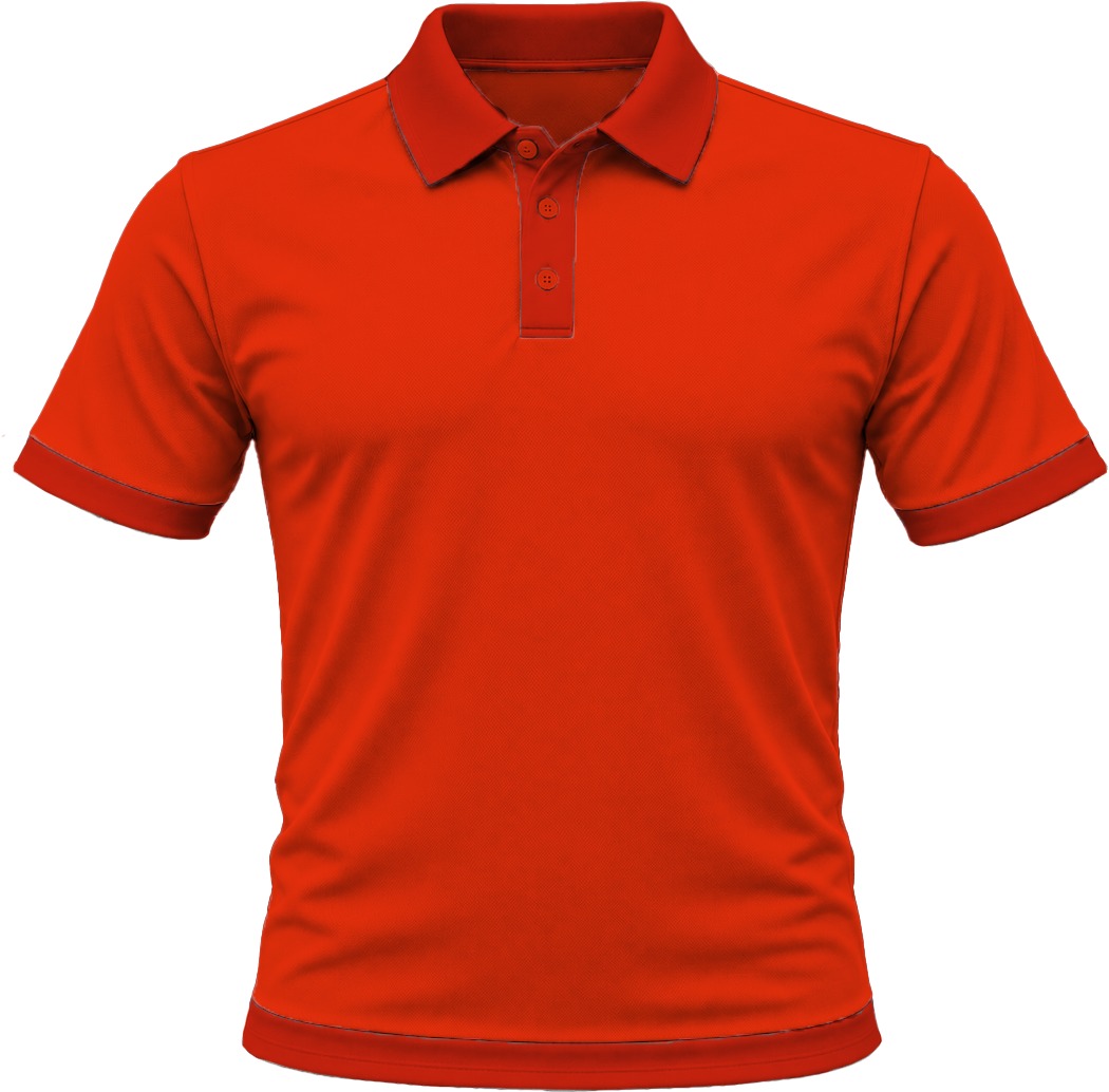 Ringer Unisex Golf Shirt, Fitted Short Sleeve, Birdseye - Image 15