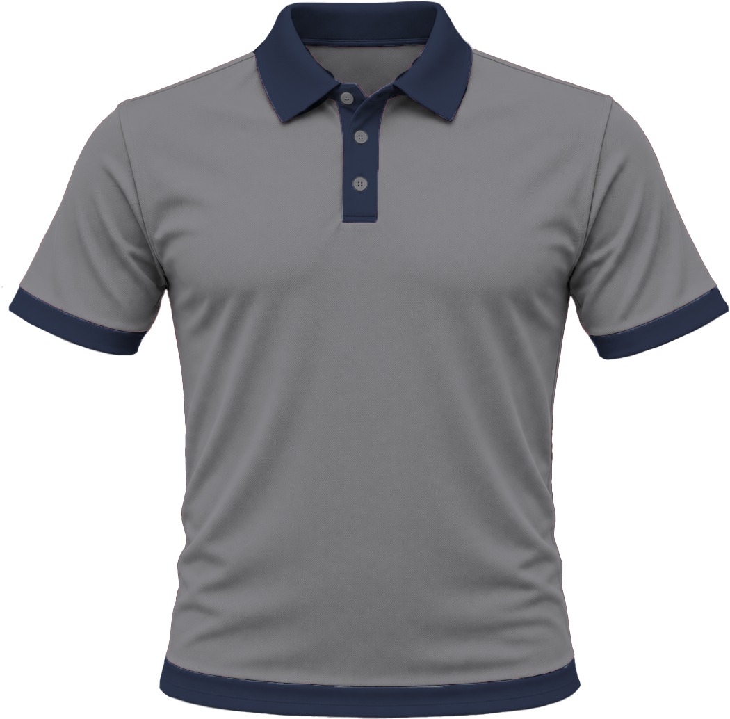 Ringer Unisex Golf Shirt, Fitted Short Sleeve, Birdseye - Image 17