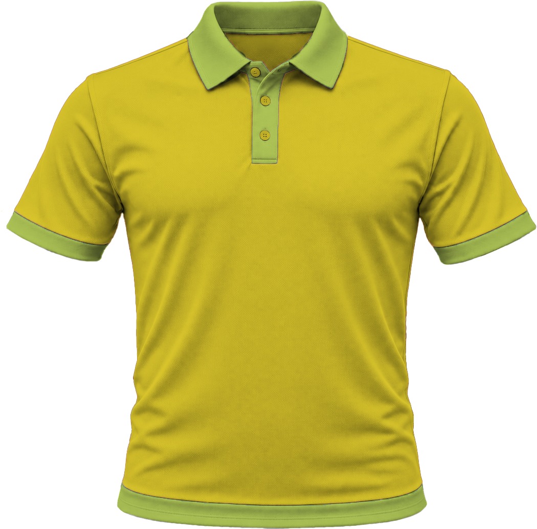 Ringer Unisex Golf Shirt, Fitted Short Sleeve, Birdseye - Image 18