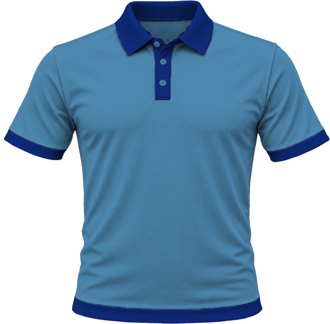Ringer Unisex Golf Shirt, Fitted Short Sleeve, Birdseye - Image 8