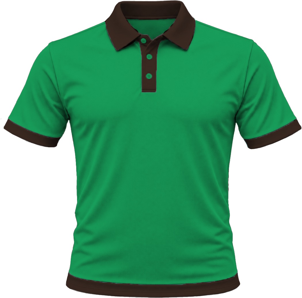 Ringer Unisex Golf Shirt, Fitted Short Sleeve, Birdseye - Image 9