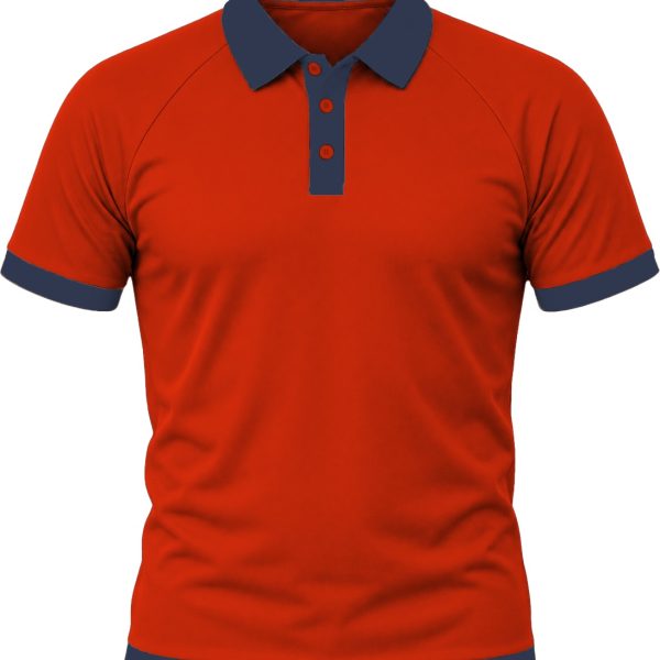 Ringer Unisex Golf Shirt, Raglan Short Sleeve, Birdseye