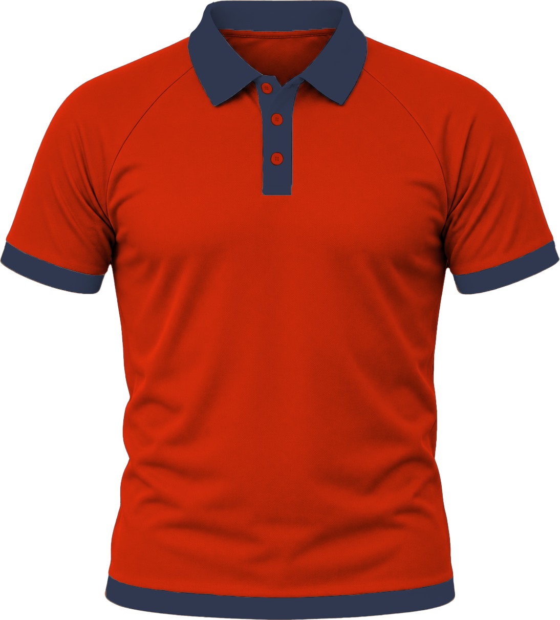 Ringer Unisex Golf Shirt, Raglan Short Sleeve, Birdseye