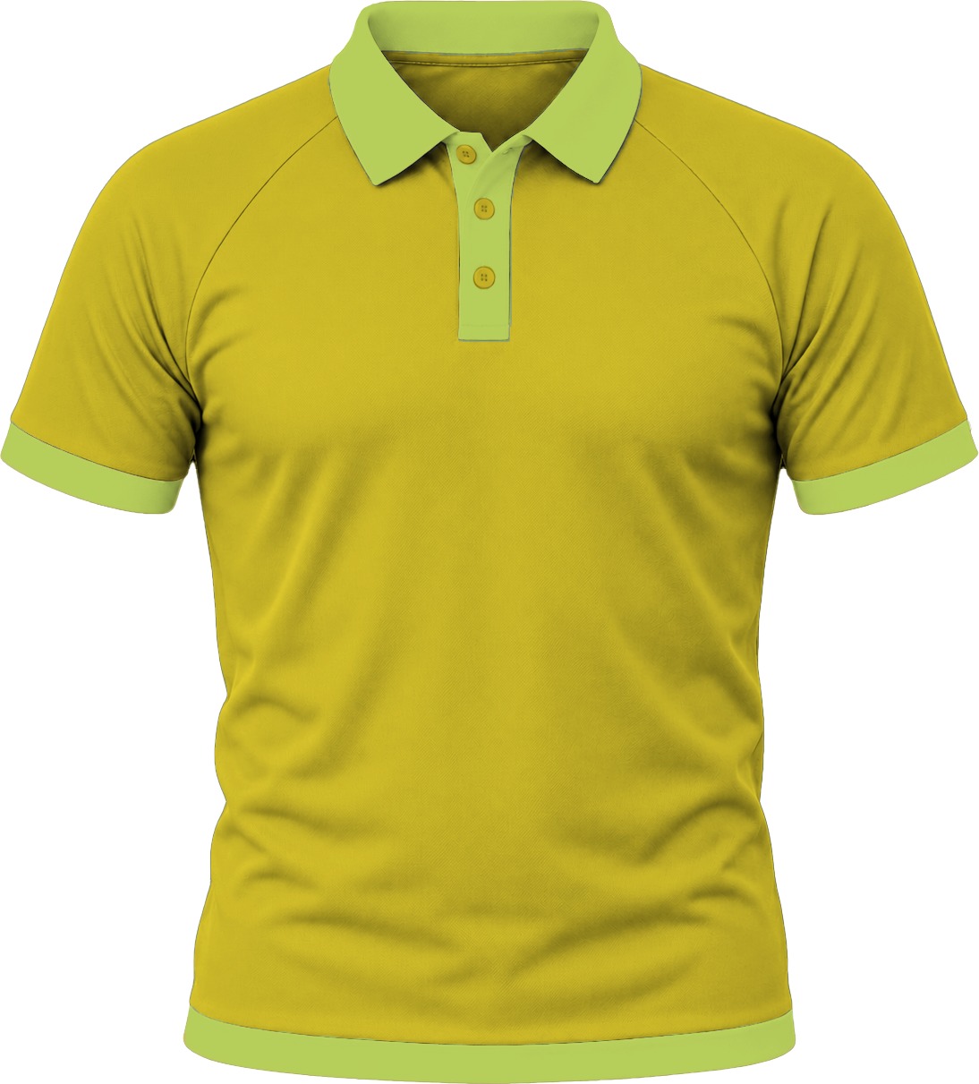 Ringer Unisex Golf Shirt, Raglan Short Sleeve, Birdseye - Image 5