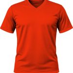 Ringer Unisex V-Neck T-shirt, Fitted Short Sleeve, Birdseye