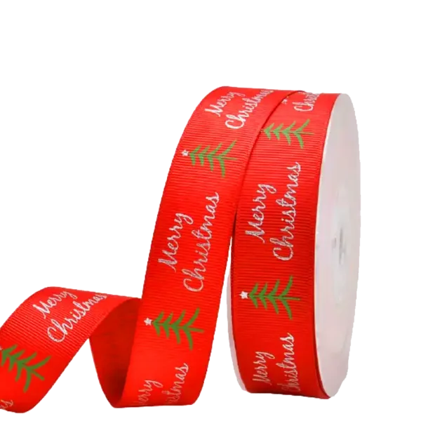 Petersham Ribbon D/Sided Print (Per Running Metre) 25mm
