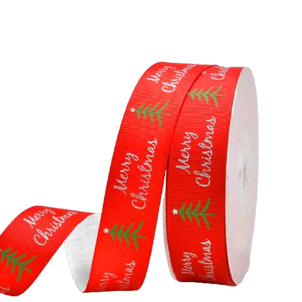 Petersham Ribbon S/Sided Print (Per Running Metre) 25mm