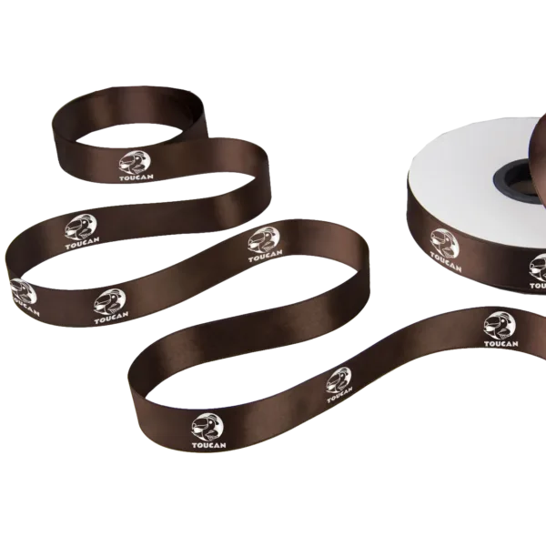 Satin Ribbon D/Sided Print (Per Running Metre) 25mm