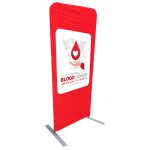 Slimline Bannerwall 0.8 x 2m, Print only
