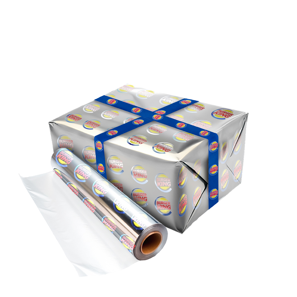 Shimmer Metallic Silver Dynamic Giftwrapping Paper