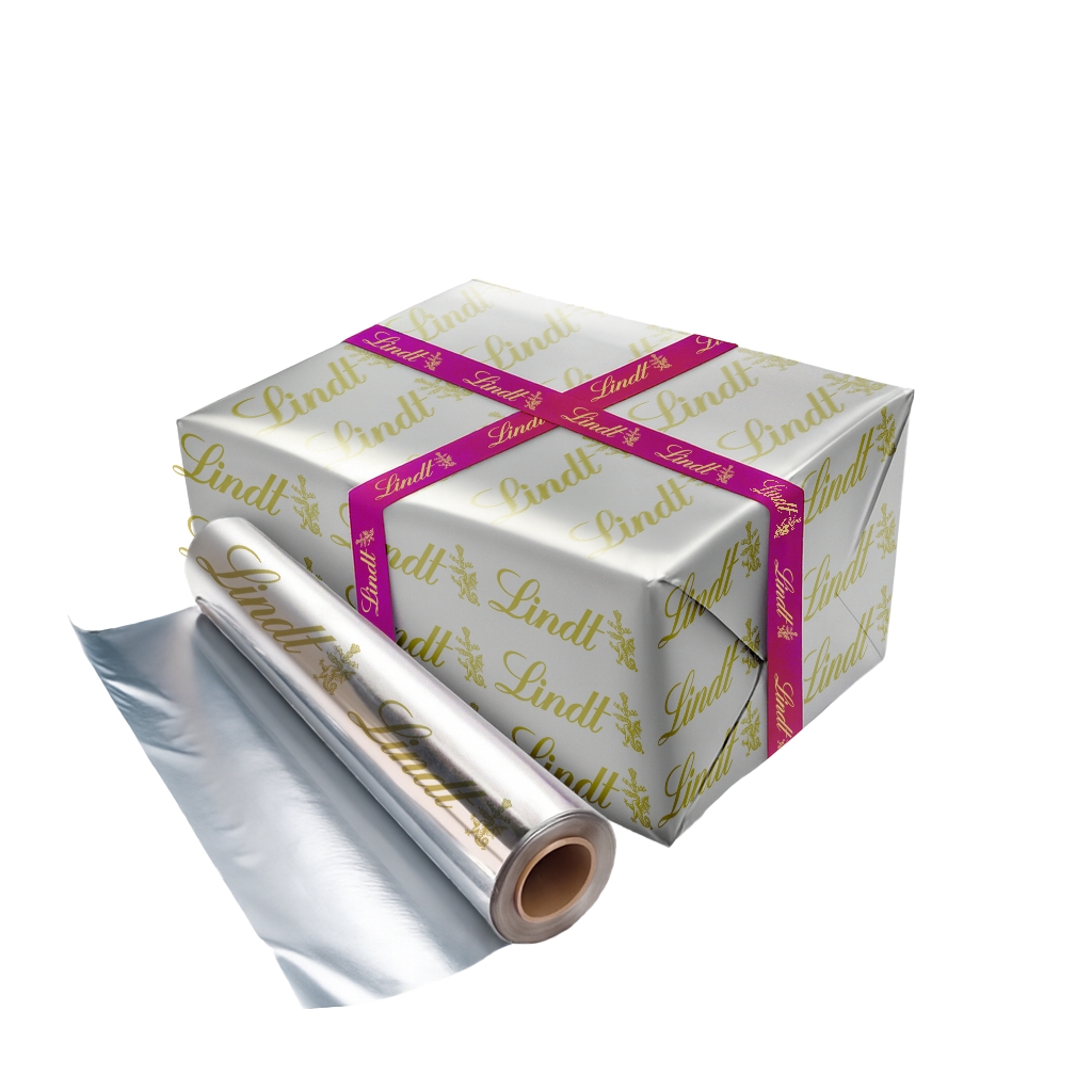 Shimmer Metallic Silver Dynamic Giftwrapping Paper - Image 2