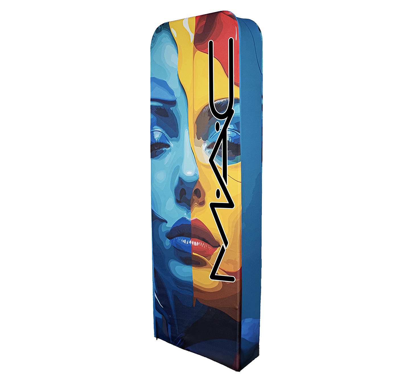 Freestanding Box Banner Double Sided Print 800 X 2000 X 300mm