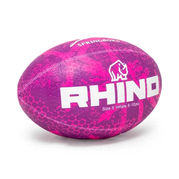 Springboks Graffiti Training Rugby Ball Purple