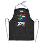 Full Body Apron With Front Pocket With S/Sided Print Binded With Petersham Webbing