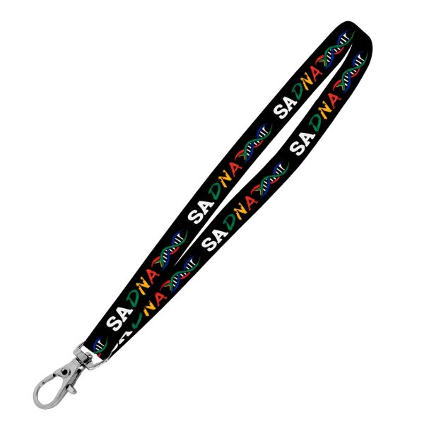 Satin Lanyard D/Sided Print with Snap Hook 20 x 950mm