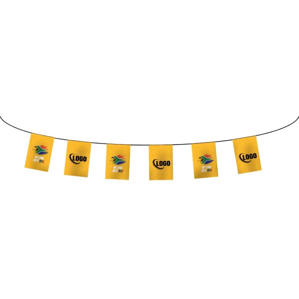 Rectangular Pennants. Single sided, PVC