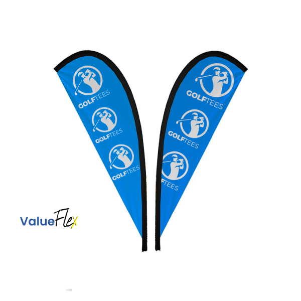 ValueFLEX Teardrop Banner 2m Double sided, Skin Only