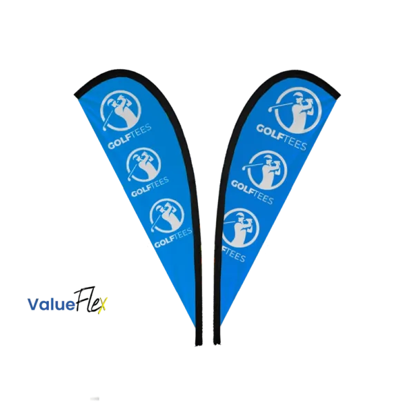 ValueFLEX Teardrop Banner 2m Double sided, Skin Only