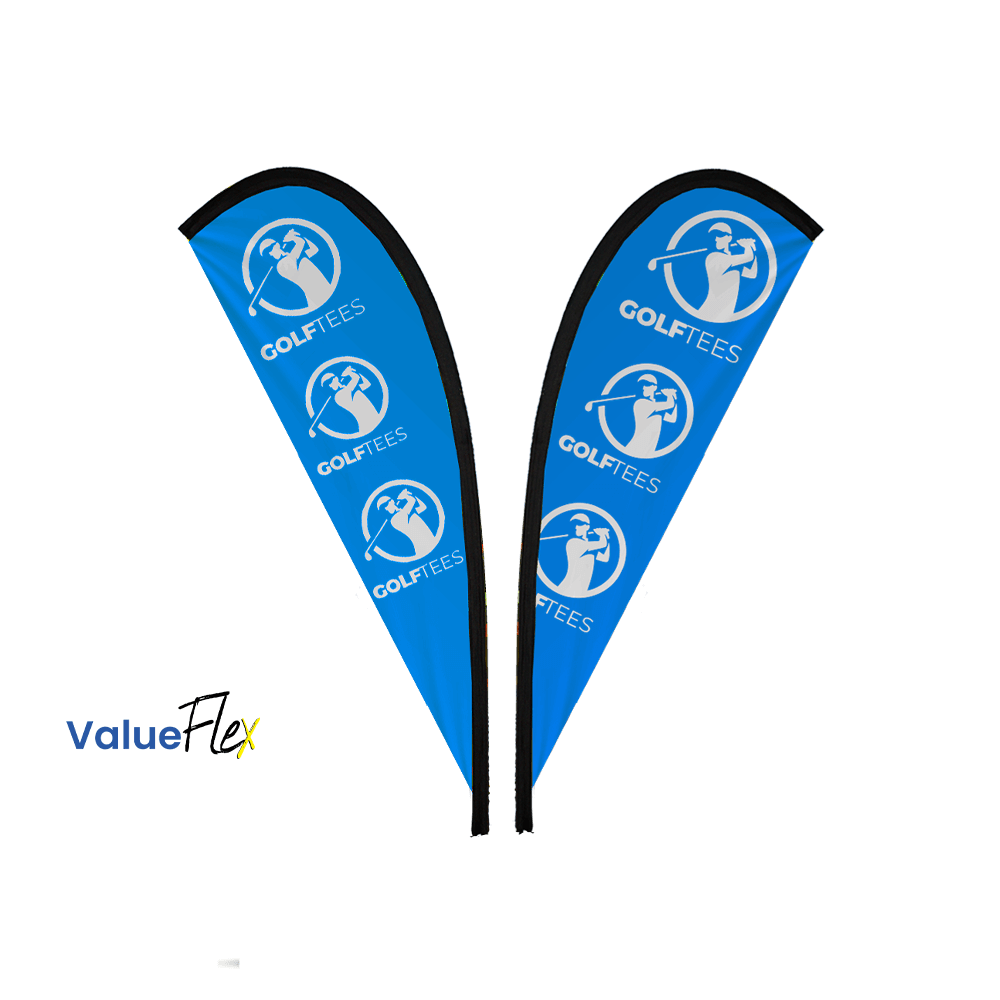 ValueFLEX Teardrop Banner 2m Double sided, Skin Only