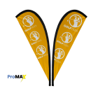ProMAX Teardrop Banner 3m Double sided, Skin Only