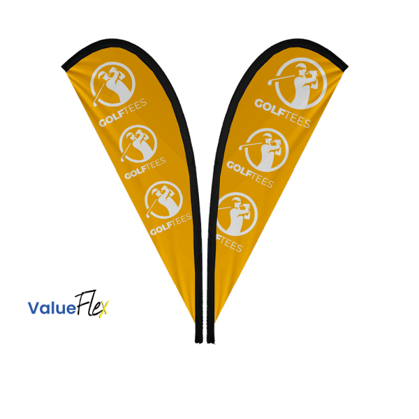 ValueFLEX Teardrop Banner 3m Double sided, Skin Only