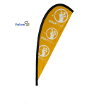 ValueFLEX Teardrop Banner 3m Single sided, Skin Only, Available in sets of 2