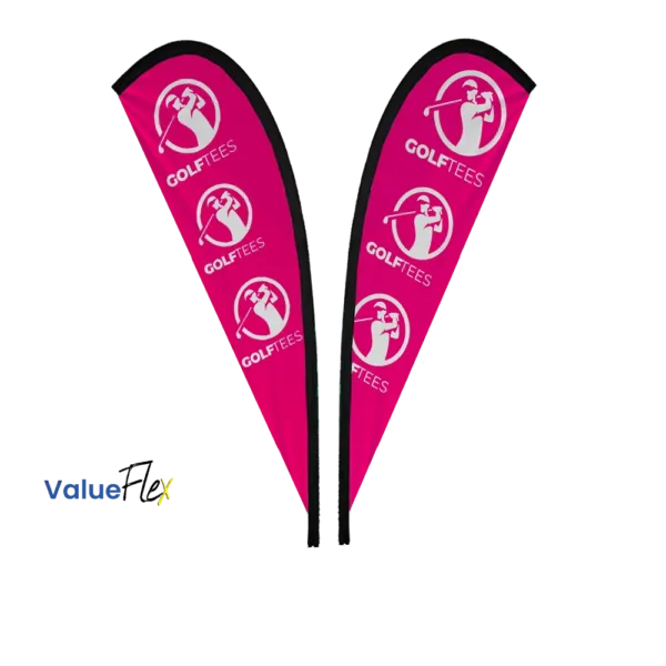 ValueFLEX Teardrop Banner 4m Double sided, Skin Only