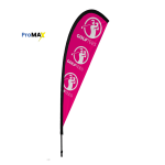 ProMAX Teardrop Banner 4m Single sided, Complete, Available in sets of 2