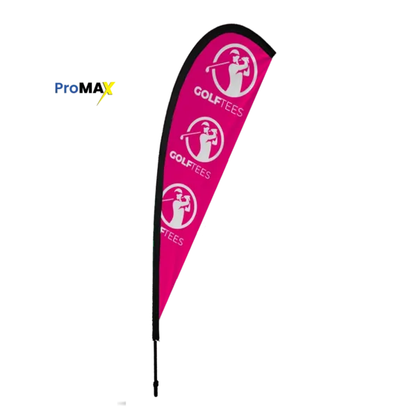 ProMAX Teardrop Banner 4m Single sided, Complete
