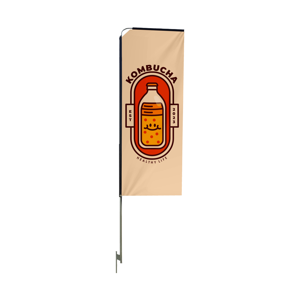 ValueFLEX Telescopic Banner 2m Double sided, Complete
